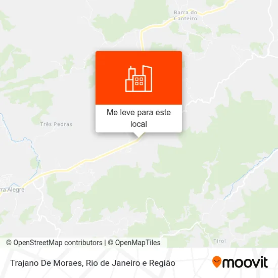 Trajano De Moraes mapa