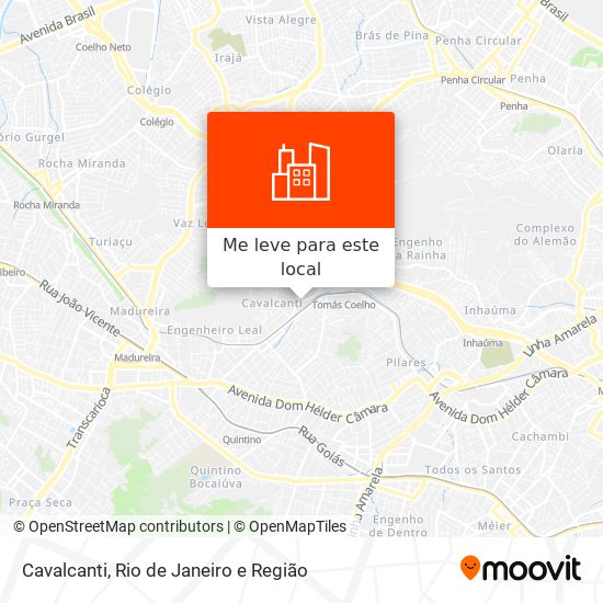 Cavalcanti mapa