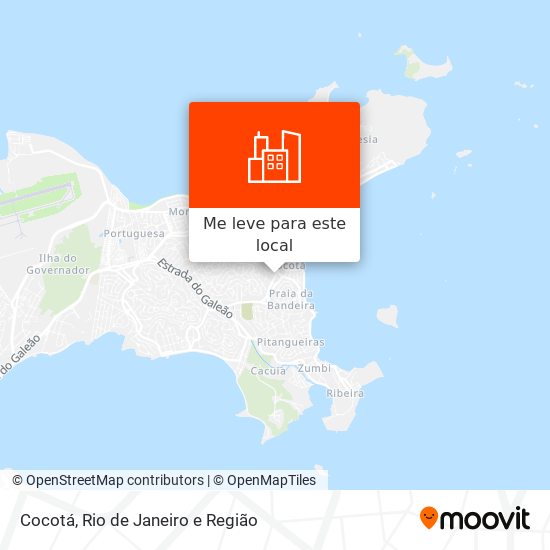 Cocotá mapa