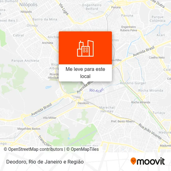 Deodoro mapa
