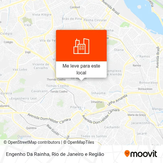 Engenho Da Rainha mapa