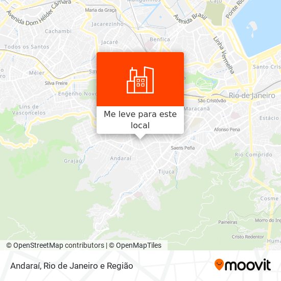 Andaraí mapa