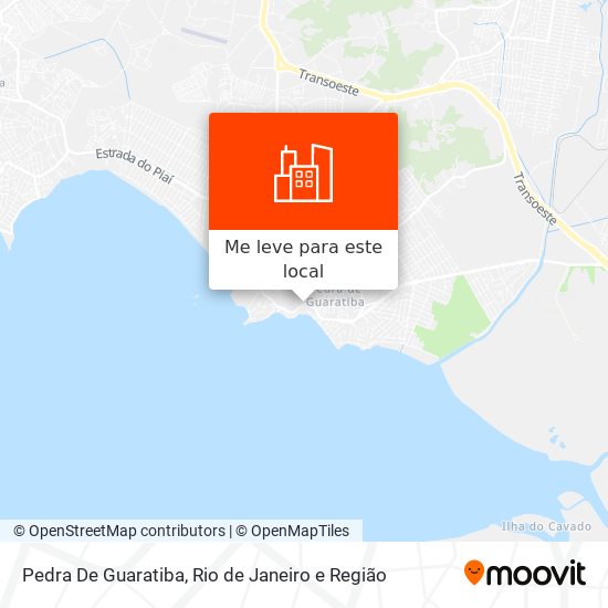 Pedra De Guaratiba mapa