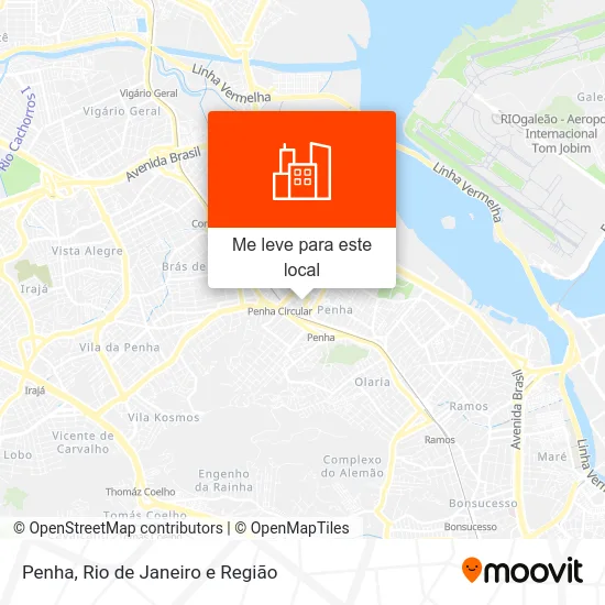 Penha mapa