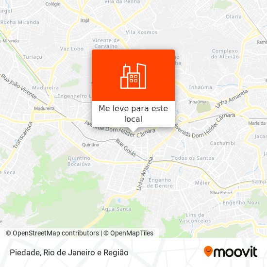 Piedade mapa