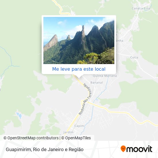 Guapimirim mapa