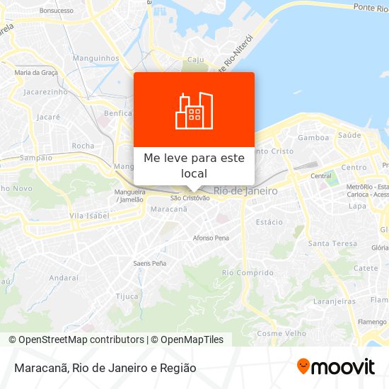 Maracanã mapa