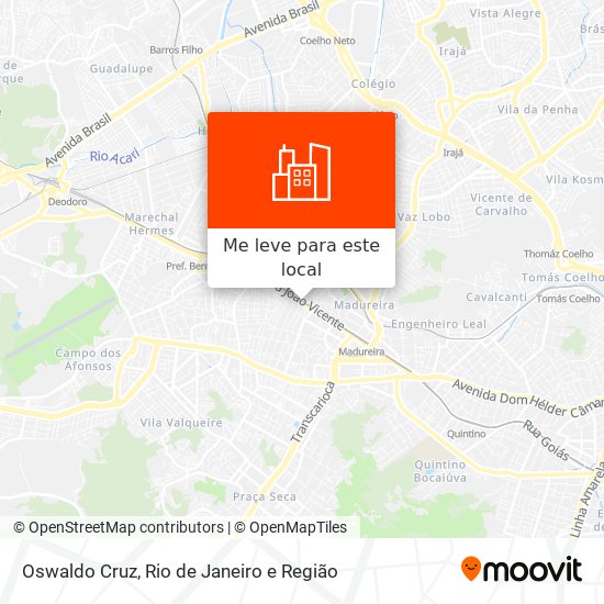 Oswaldo Cruz mapa