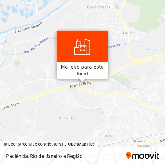 Paciência mapa