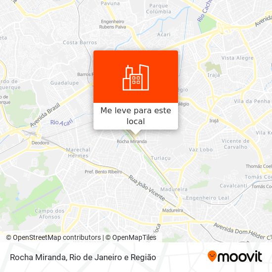 Rocha Miranda mapa