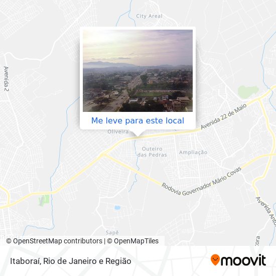 Itaboraí mapa