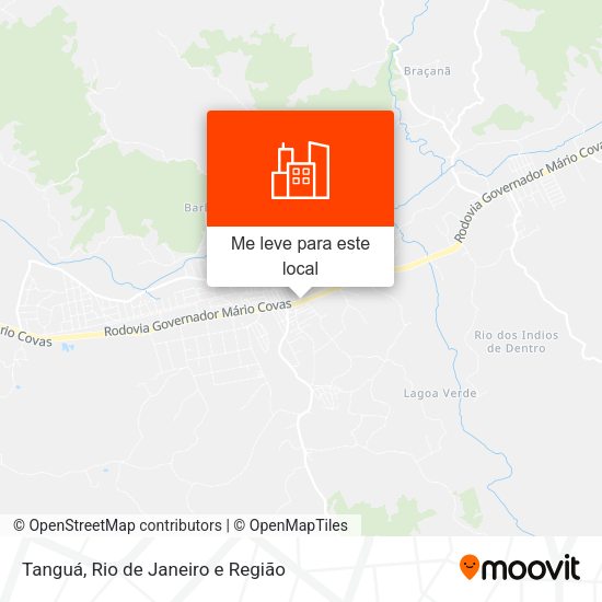 Tanguá mapa