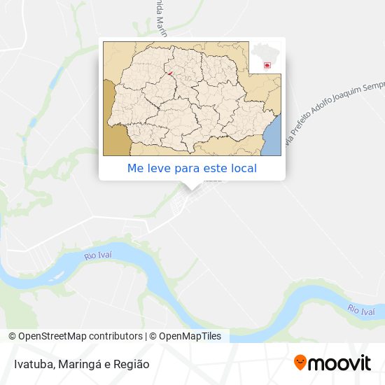 Ivatuba mapa