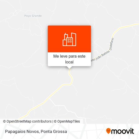 Papagaios Novos mapa