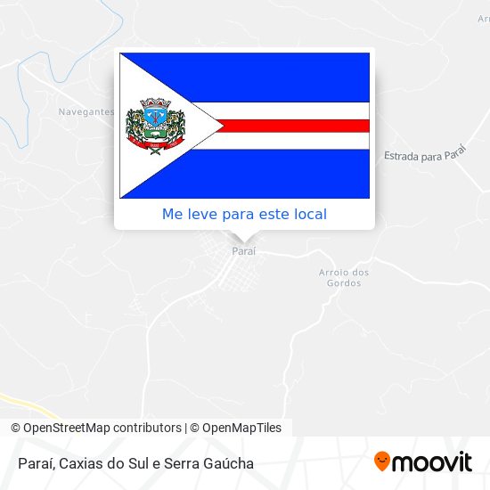 Paraí mapa