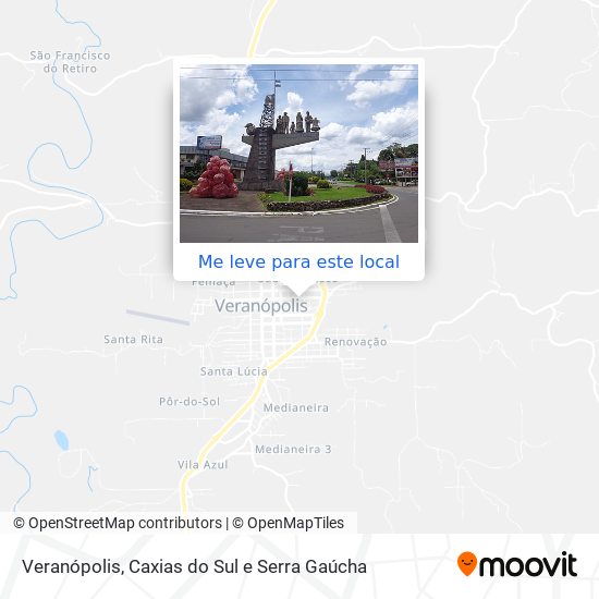 Veranópolis mapa