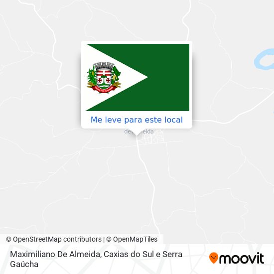 Maximiliano De Almeida mapa