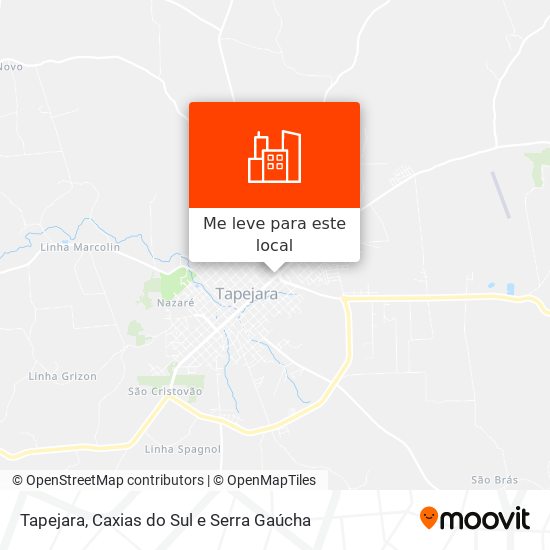 Tapejara mapa