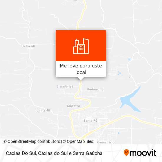 Caxias Do Sul mapa