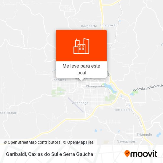 Garibaldi mapa
