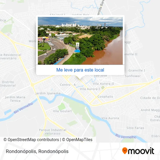 Rondonópolis mapa