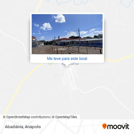 Abadiânia mapa