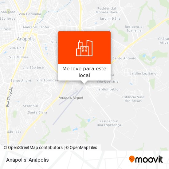 Anápolis mapa