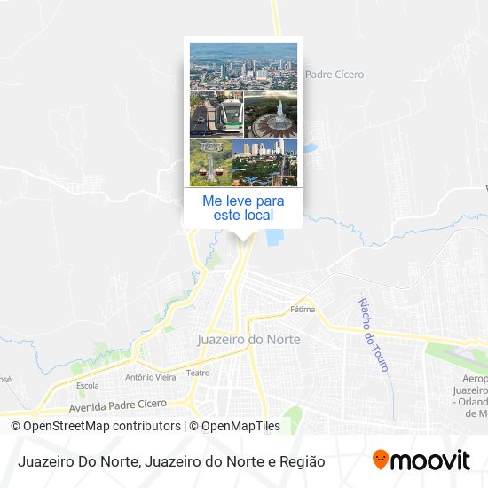 Juazeiro Do Norte mapa