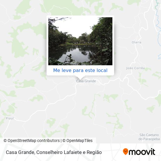 Casa Grande mapa