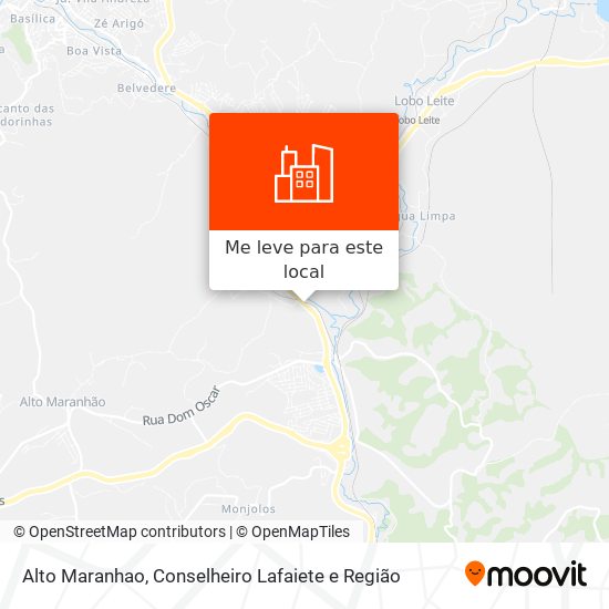 Alto Maranhao mapa