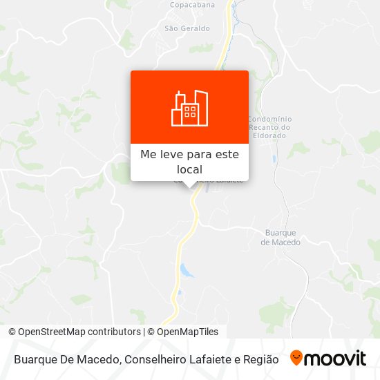 Buarque De Macedo mapa