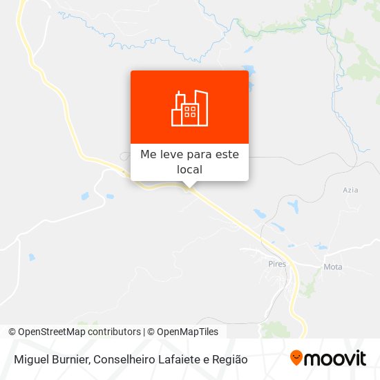 Miguel Burnier mapa