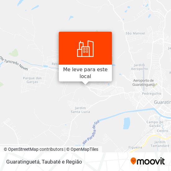 Guaratinguetá mapa