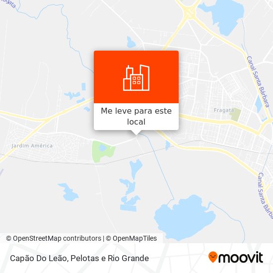 Capão Do Leão mapa
