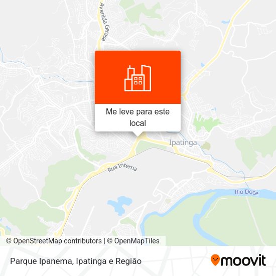 Parque Ipanema mapa