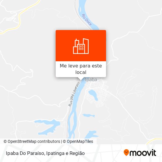 Ipaba Do Paraíso mapa