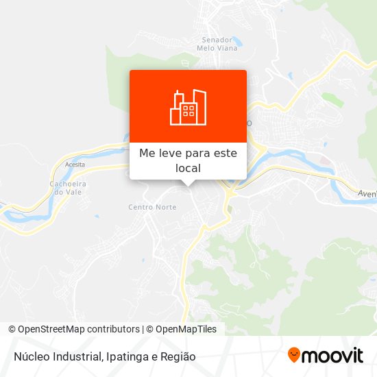 Núcleo Industrial mapa