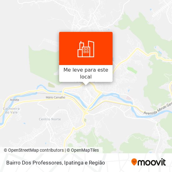 Bairro Dos Professores mapa