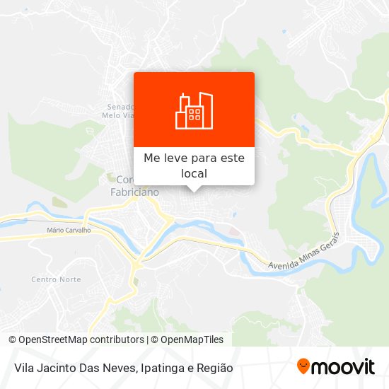Vila Jacinto Das Neves mapa