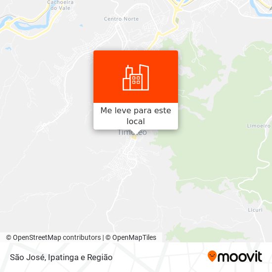 São José mapa
