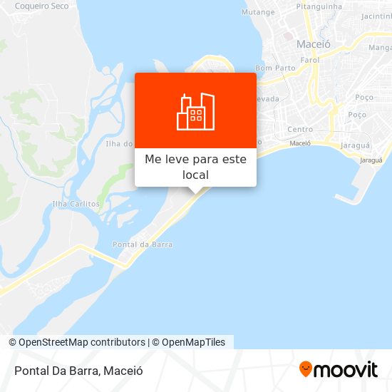 Pontal Da Barra mapa