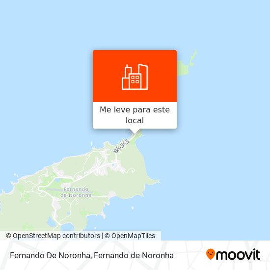 Fernando De Noronha mapa