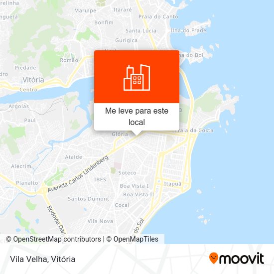 Vila Velha mapa