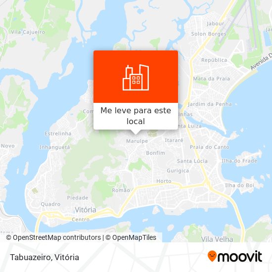 Tabuazeiro mapa