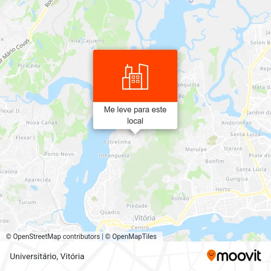 Universitário mapa
