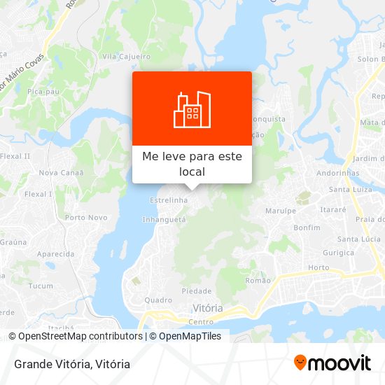 Grande Vitória mapa