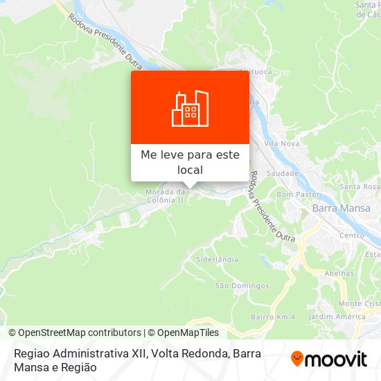 Regiao Administrativa XII mapa