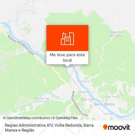 Regiao Administrativa XIV mapa