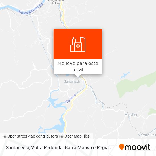 Santanesia mapa