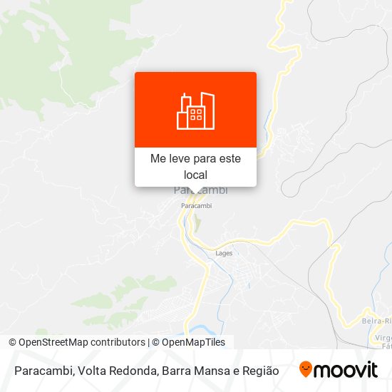 Paracambi mapa